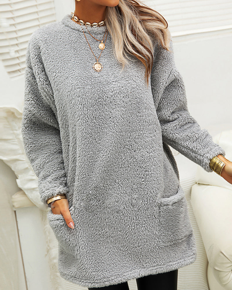 Comfortable, warm and long sweater