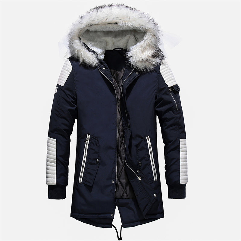 Men's Long Length Coat - Stylish Outwear - Warm and Comfortable - Perfect for Cold Weather