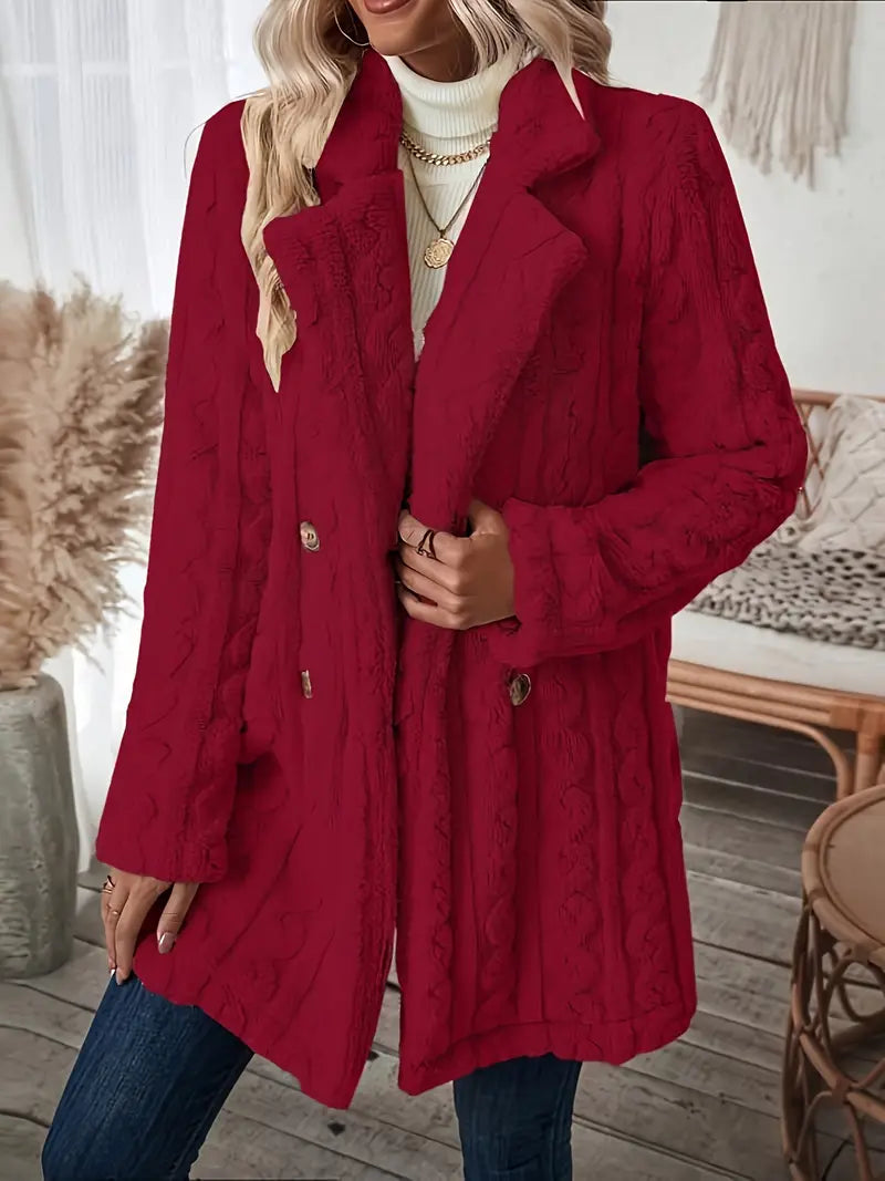 Elegant, warm and thick jacket