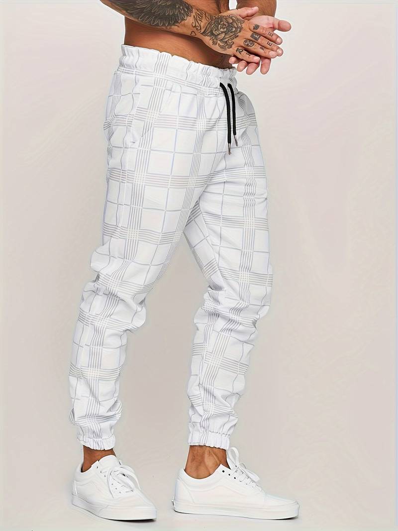 Checkered Sweatpants