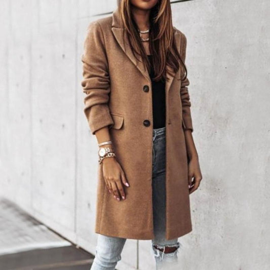 Soft and elegant winter coat