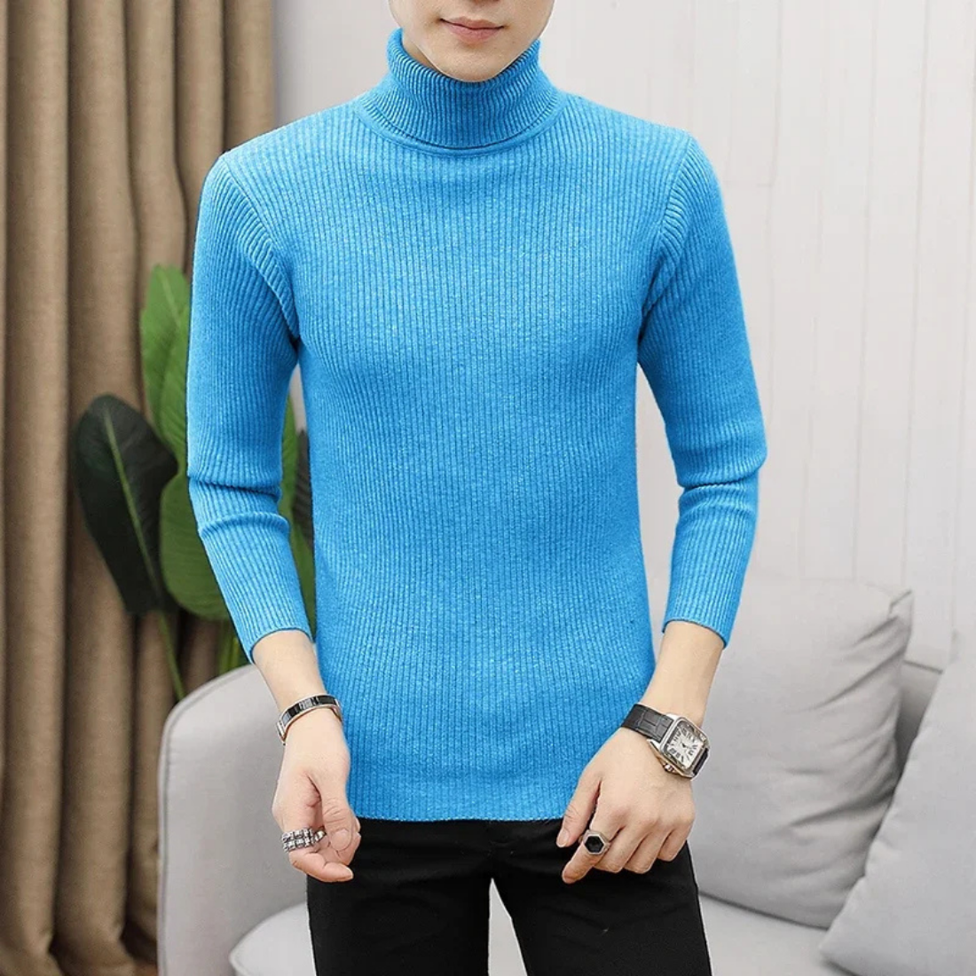 High-quality Turtleneck jumper for men