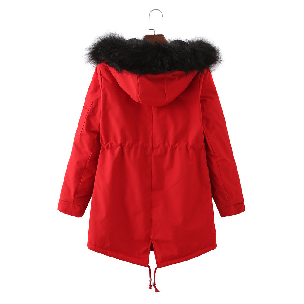 Women - Winter Jacket - Thick Fleece Cotton - Warm & Stylish Cold Weather Outerwear