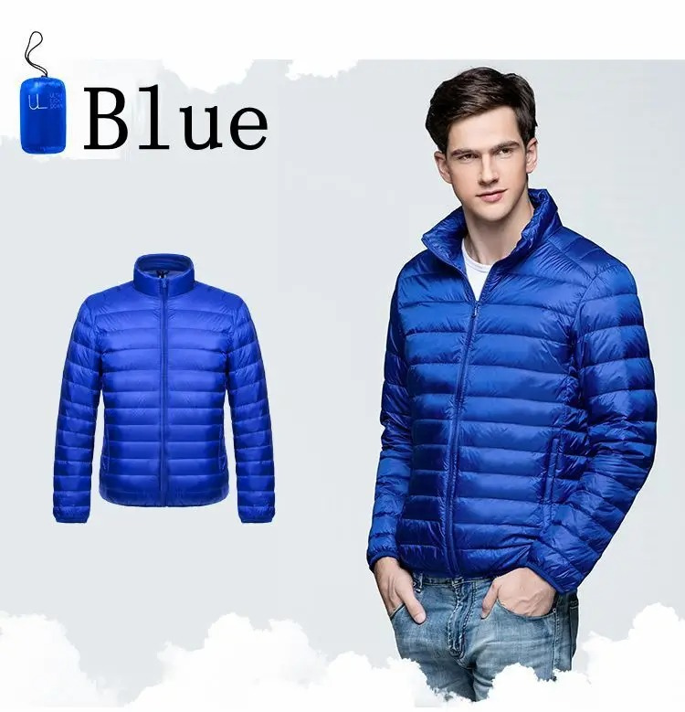 Men's windproof quilted transitional jacket