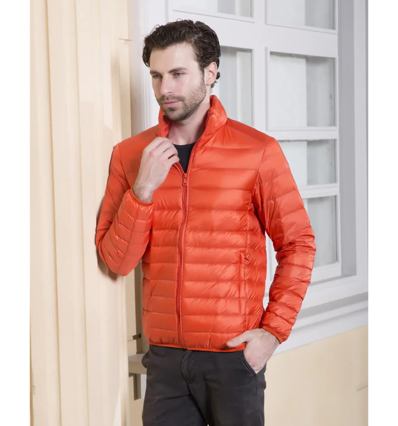 Men's Casual quilted transition jacket