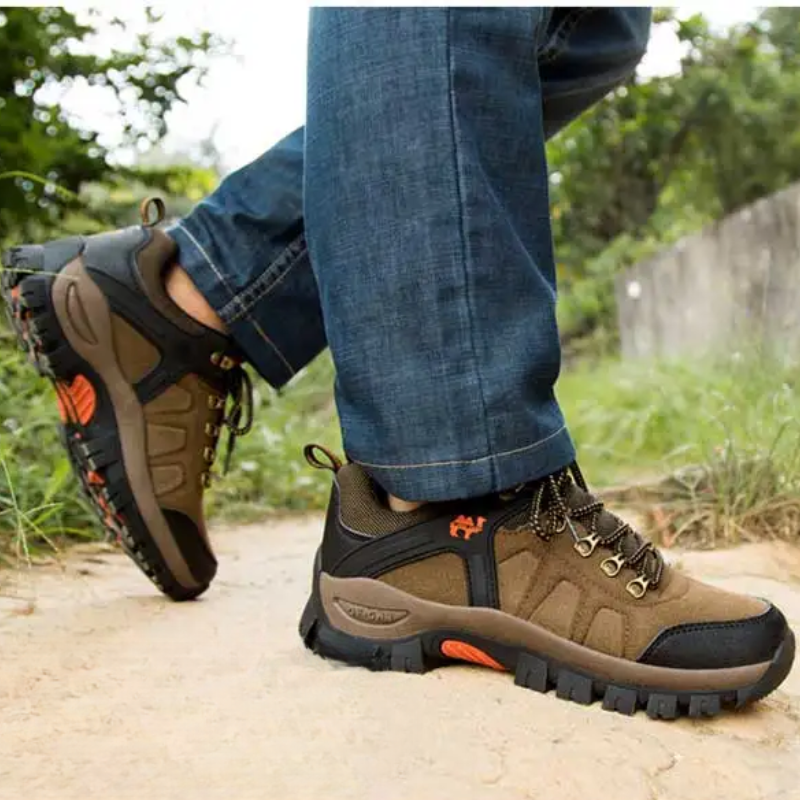 Hiking Shoes Men Waterproof Breathable Outdoor Shoes