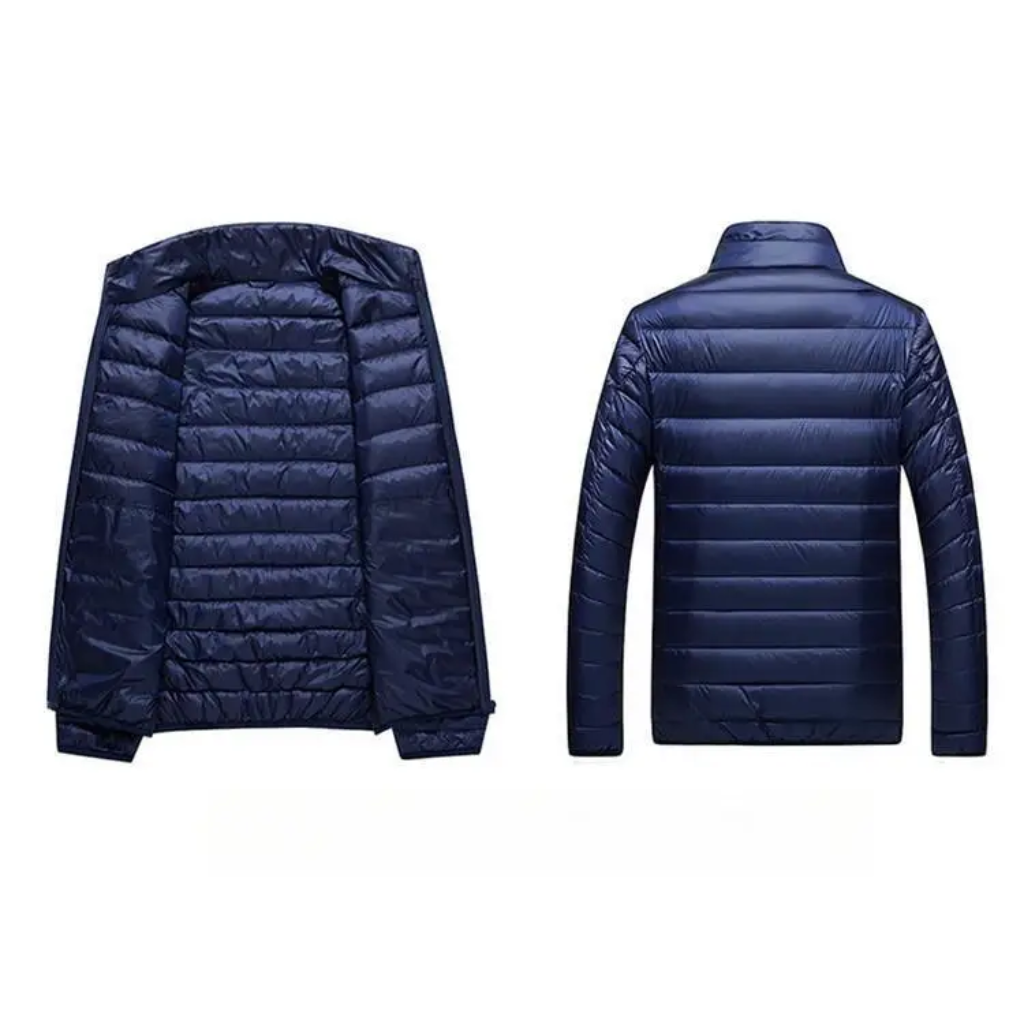 Quilted transition jacket