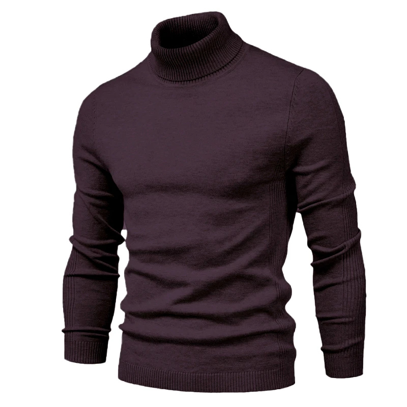 Fashionable slim fit knitted jumper