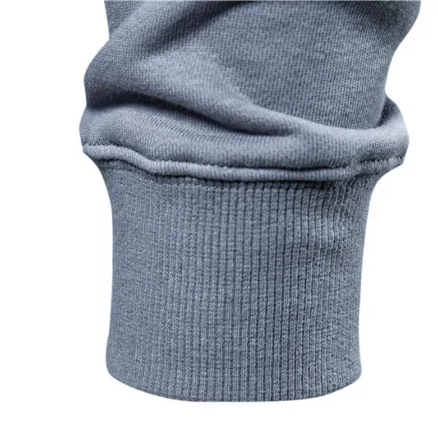 Men's Jumper with round neck, casual long sleeve cotton jumper