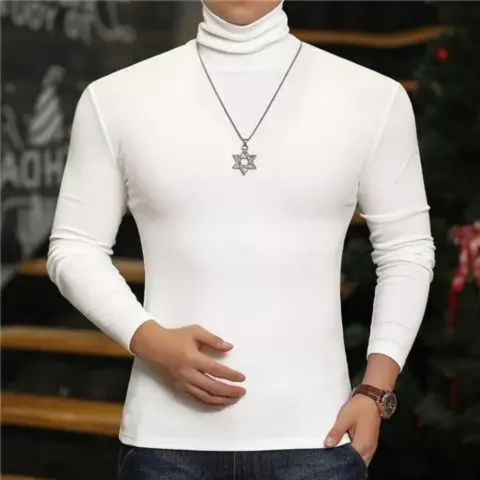 Breathable turtleneck jumper for everyday wear