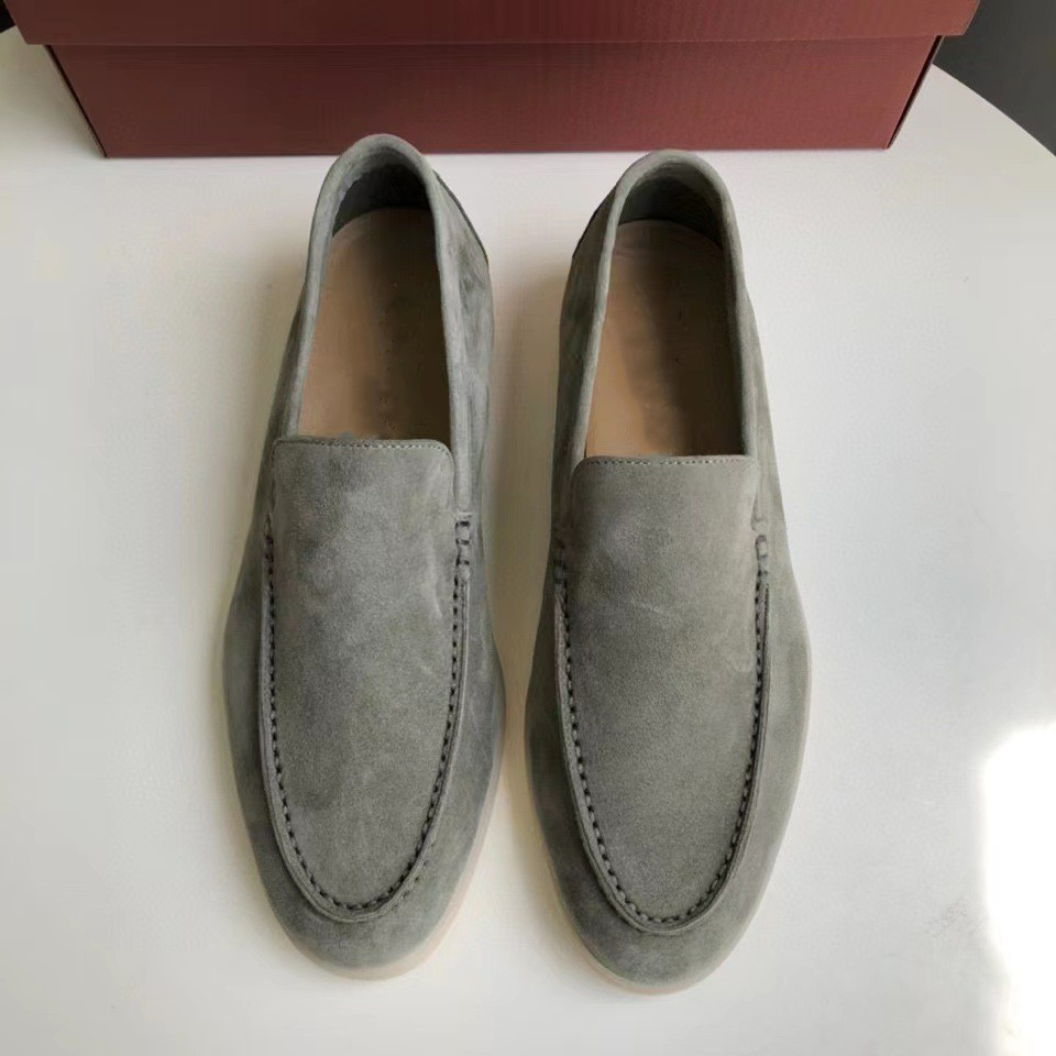 Men's casual suede loafers