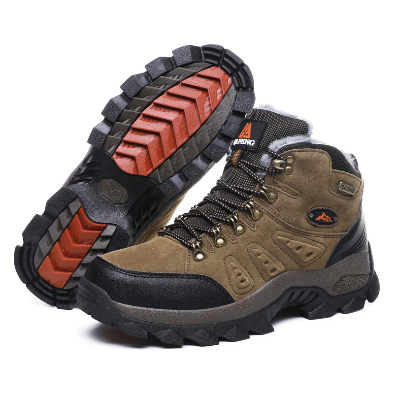 Hiking Shoes Men's Waterproof Non-slip Outdoor Boots