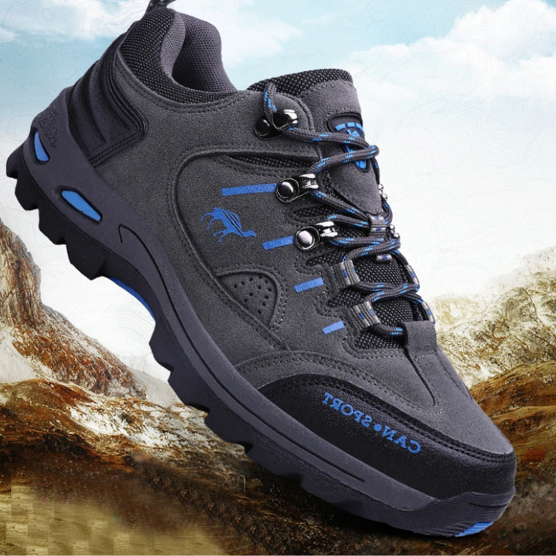 Hiking Shoes Men Waterproof Non-slip Outdoor Shoes