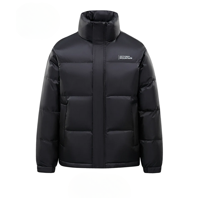 Puffer jacket with insulation and large pockets