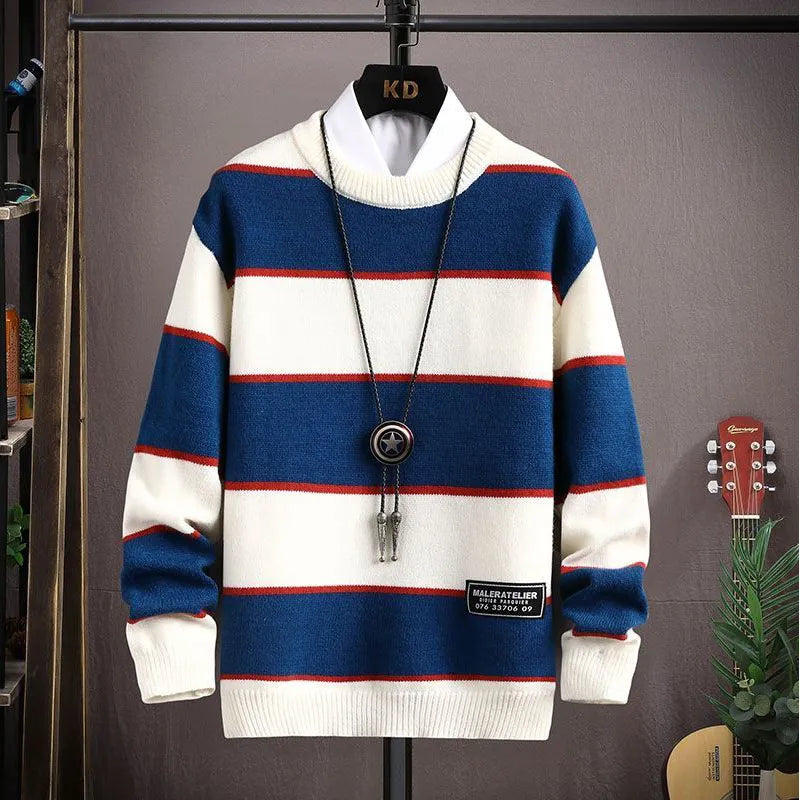 Soft knitted jumper for men