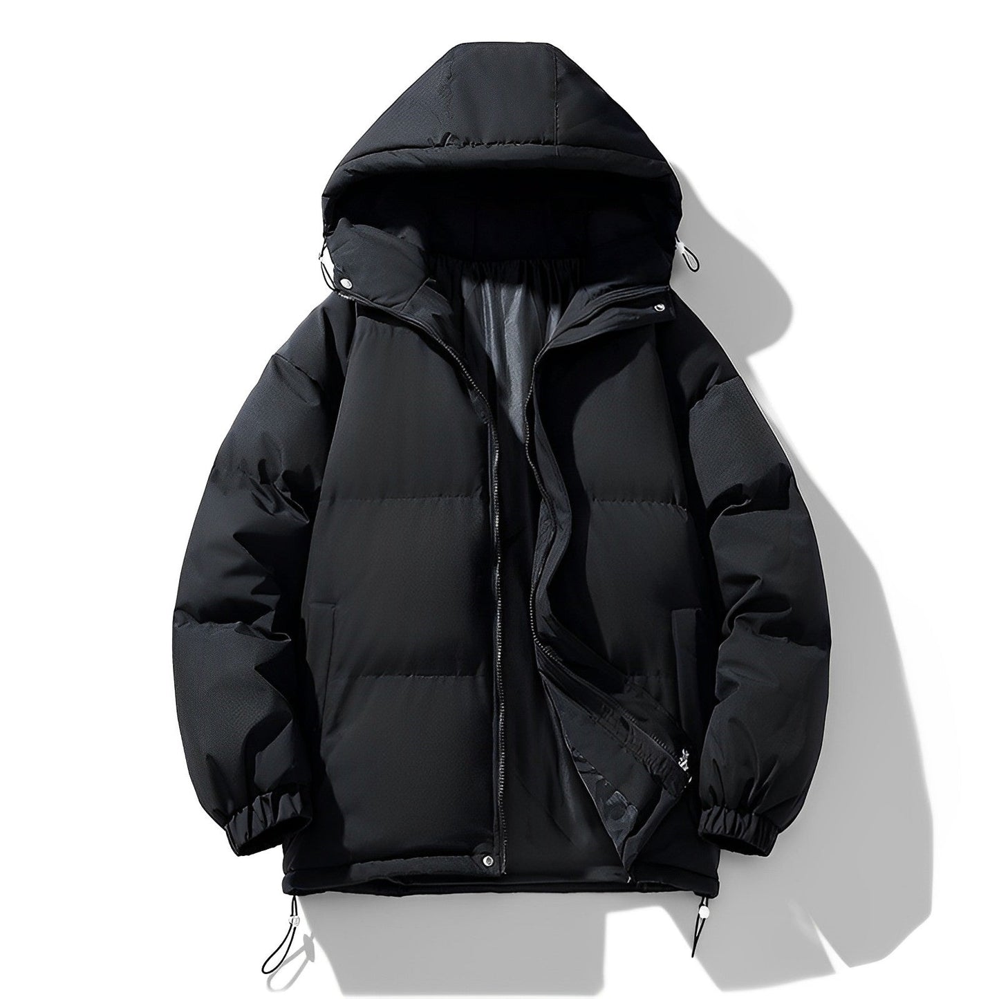 Women - Hooded Jacket - Thickly Padded - Warm Winter Outerwear