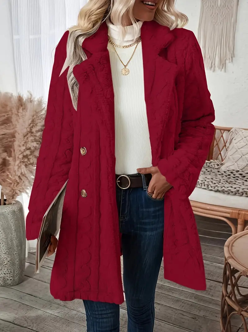 Elegant, warm and thick jacket