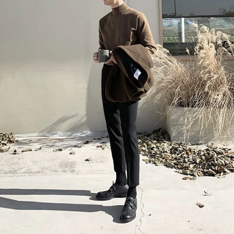 Elegant turtleneck jumper for autumn/winter