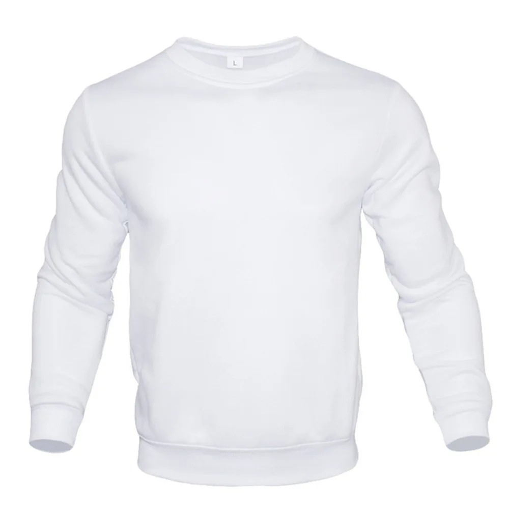 Round neck long sleeve basic jumper