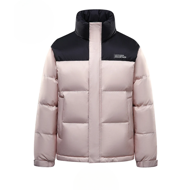 Puffer jacket with insulation and large pockets