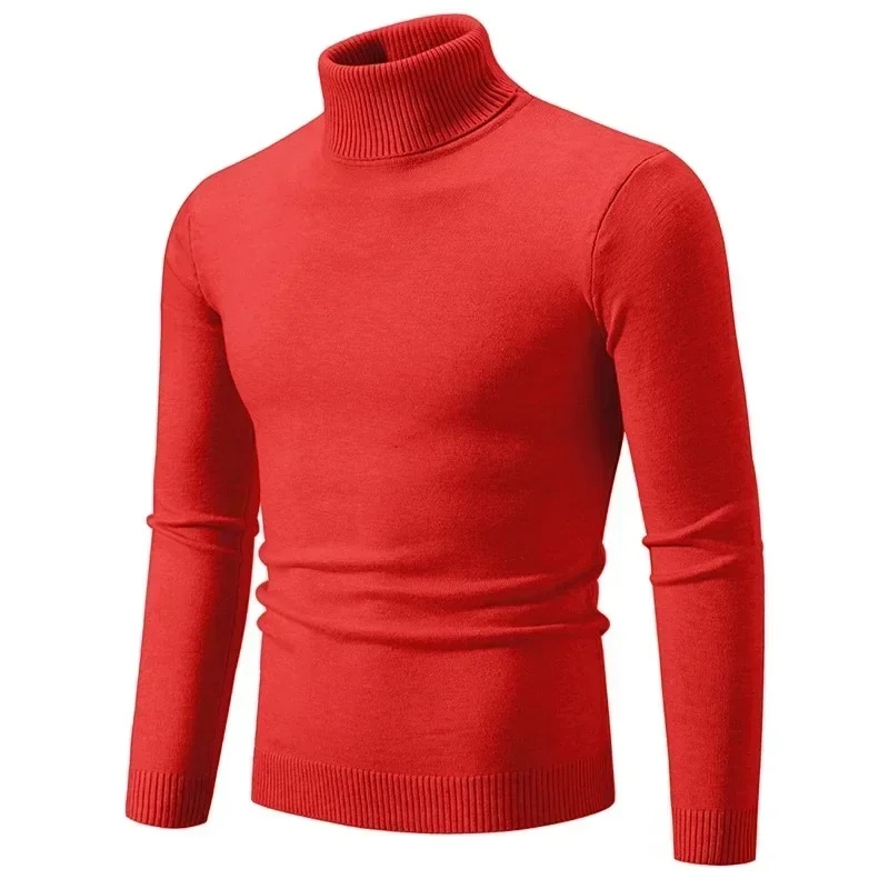 Stylish turtleneck jumper for cold days