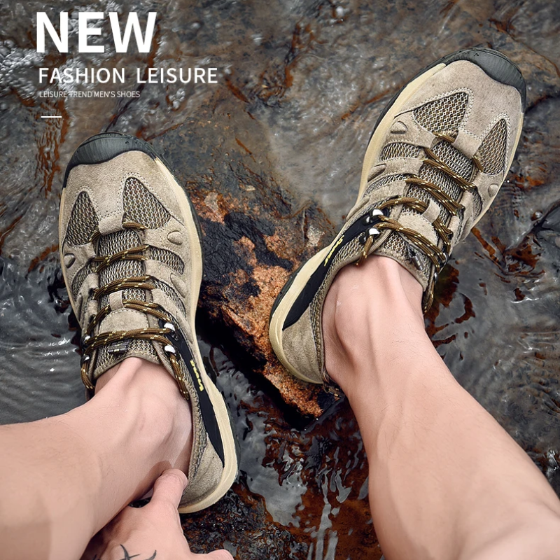 Hiking Shoes Men's Lightweight Breathable Outdoor Sports Shoes