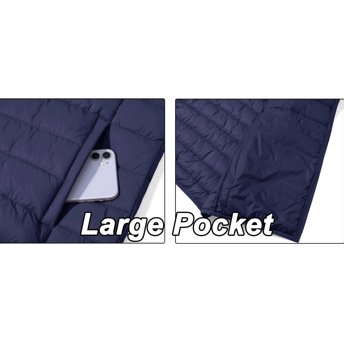 Men's Light quilted transition jacket