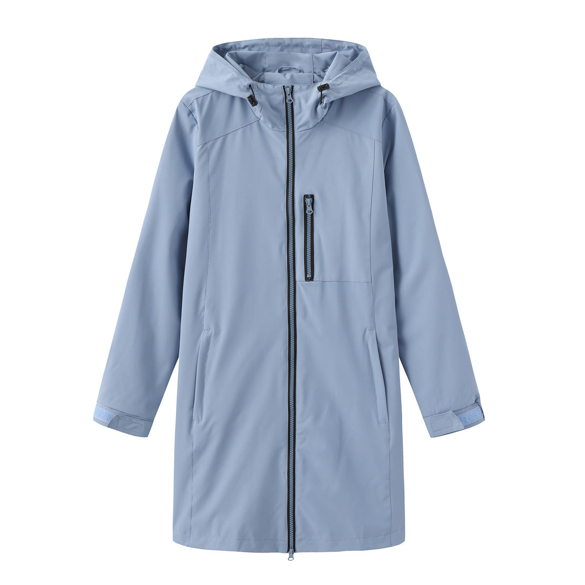 Women - Hooded Windbreaker - Water-Repellent - Stylish Outdoor Jacket for Adventures