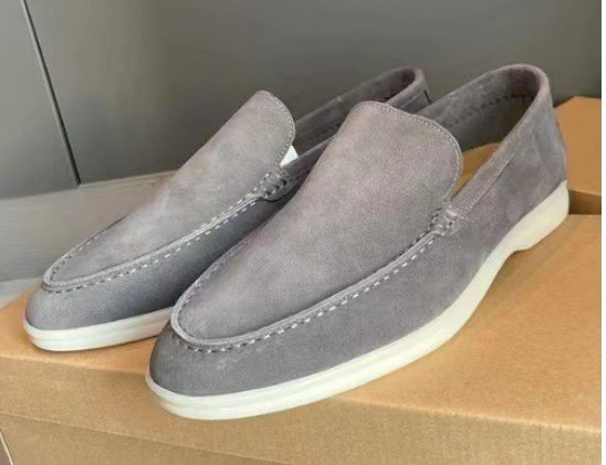 Men's casual suede loafers