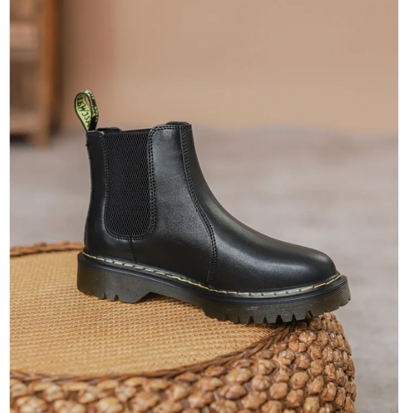 Women's Chelsea Boots with Classic Style and Elastic Sides