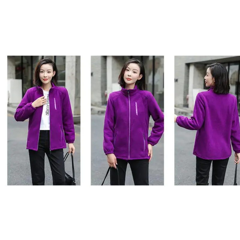 Lightweight Women's Zip Jacket, Perfect for Outdoors, Fleece Vest