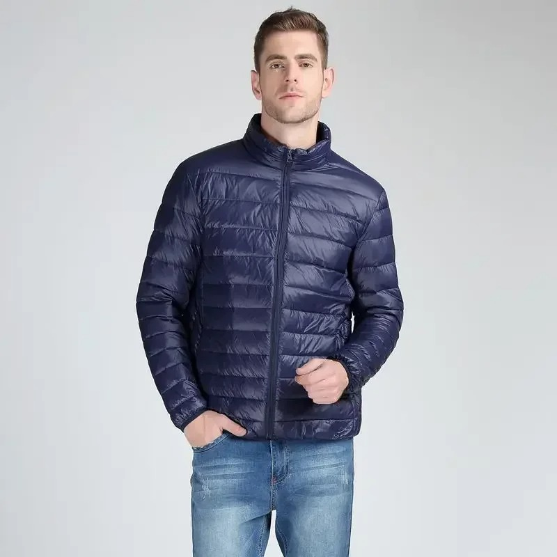 Men's quilted transition jacket lightweight, Insulated, With zip