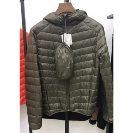 Lightweight quilted transitional jacket for men