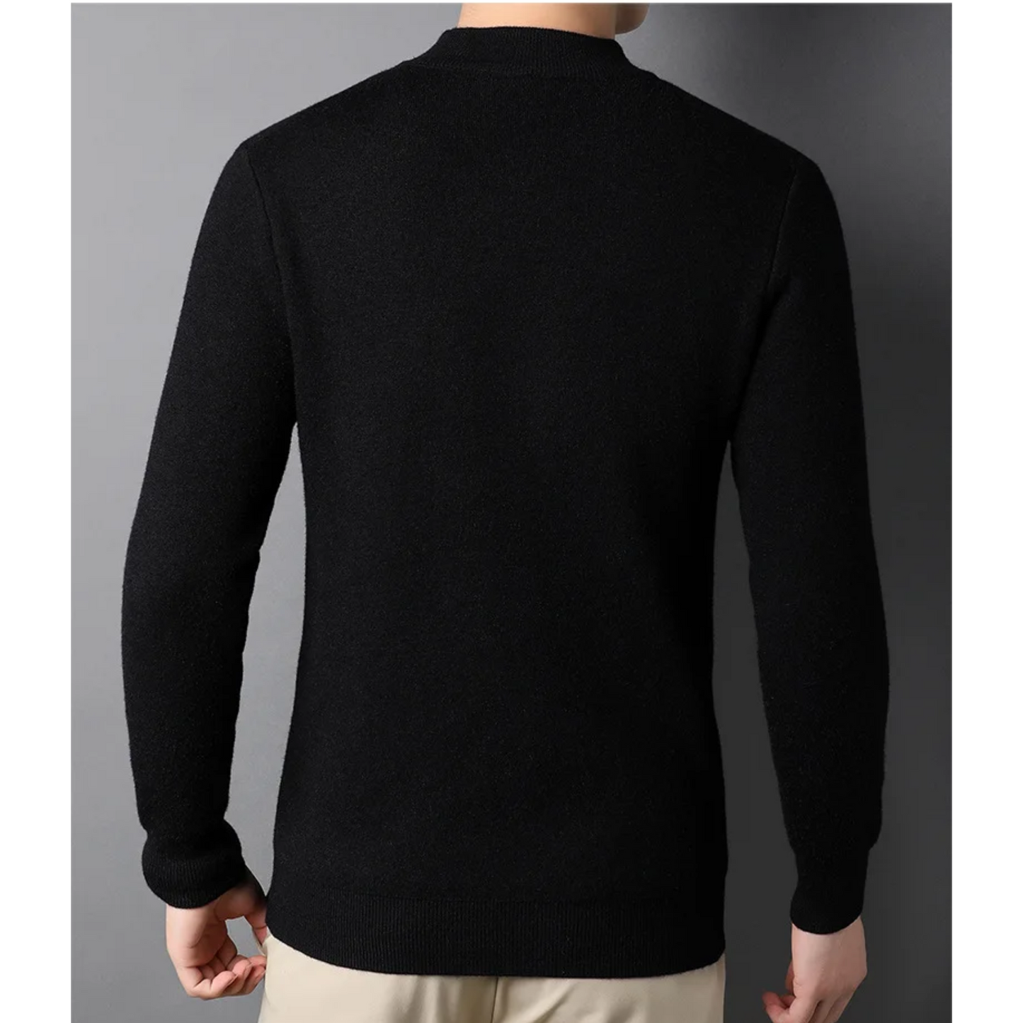 Soft slim fit winter jumper