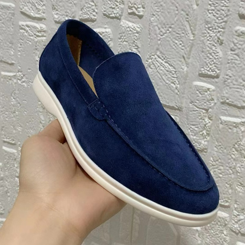 Men's casual suede loafers