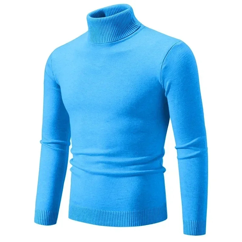 Stylish turtleneck jumper for cold days