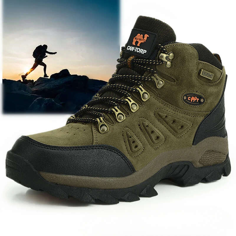 Hiking Shoes Men's Waterproof Non-slip Outdoor Boots