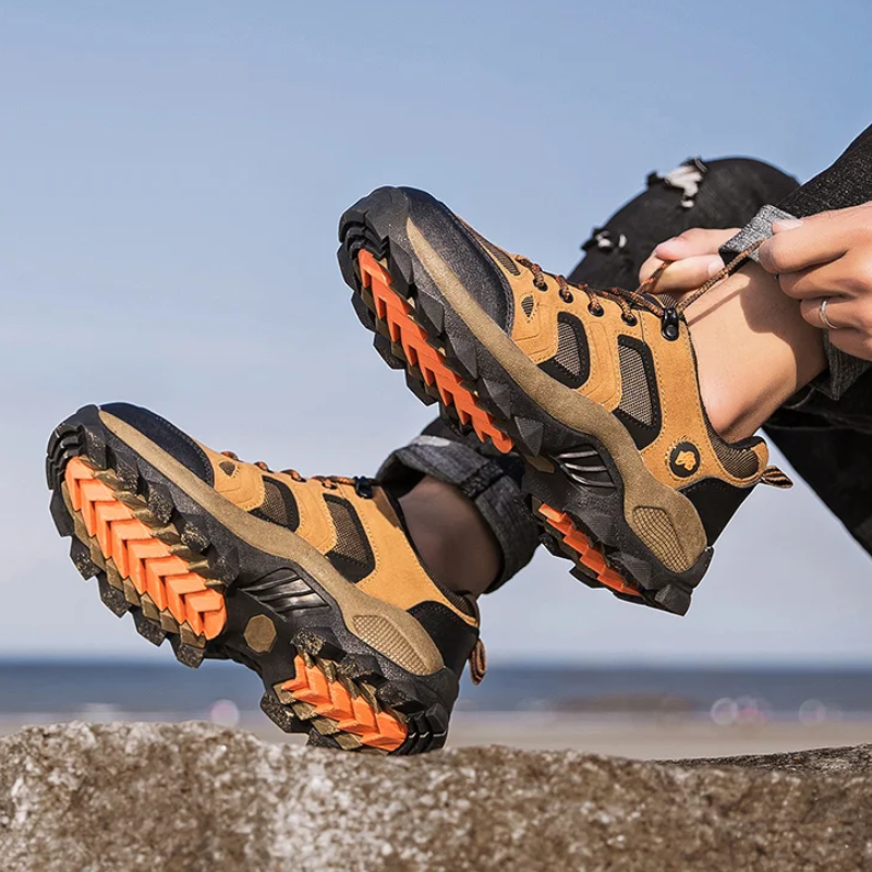 Men's Non-slip Breathable Outdoor Trekking Shoes