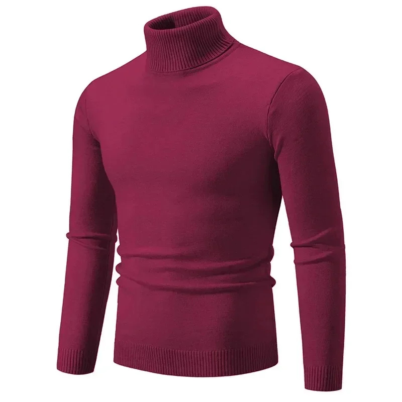 Stylish turtleneck jumper for cold days