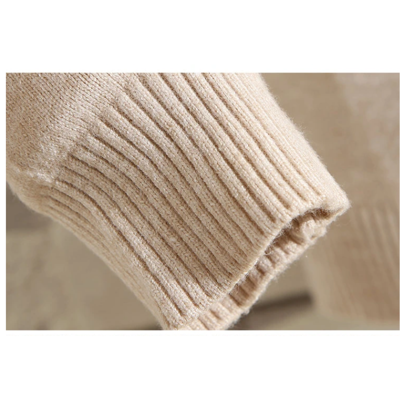 Soft turtleneck jumper for winter comfort