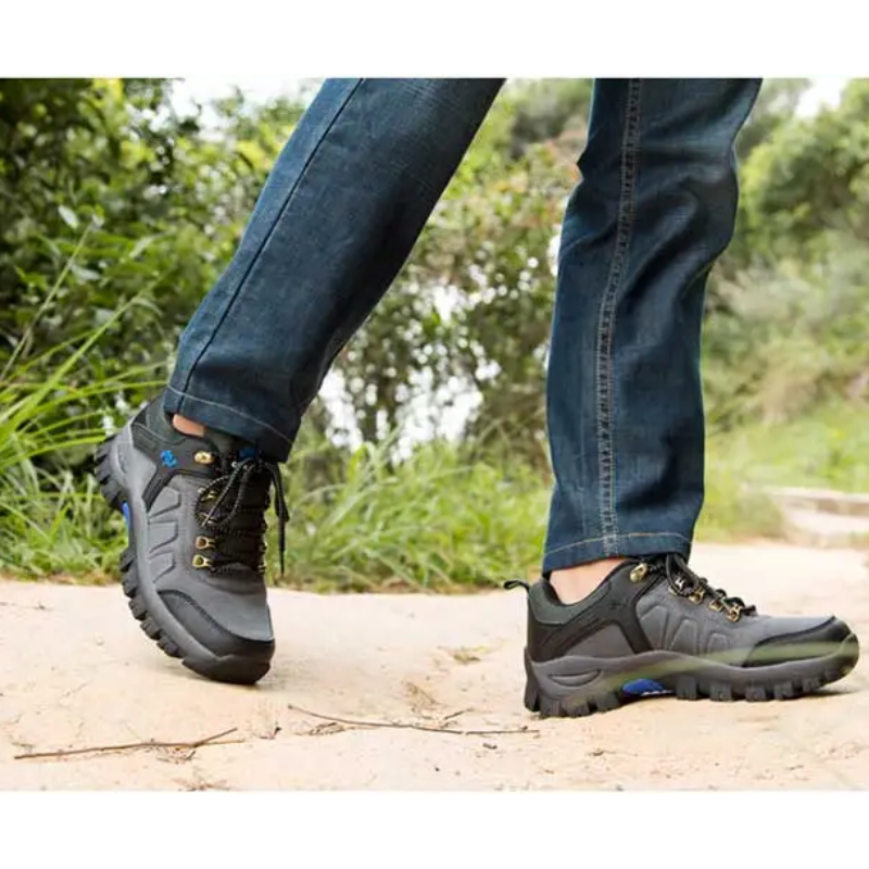 Hiking Shoes Men Waterproof Breathable Outdoor Shoes