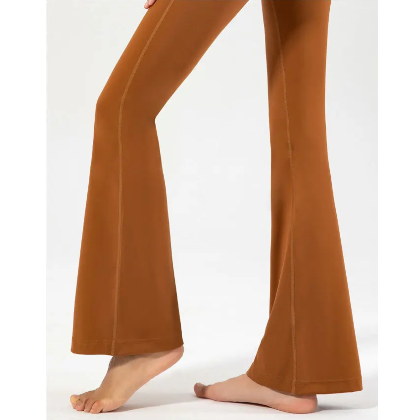 Seamless Flared Pants Ladies with High Waist and Stretch