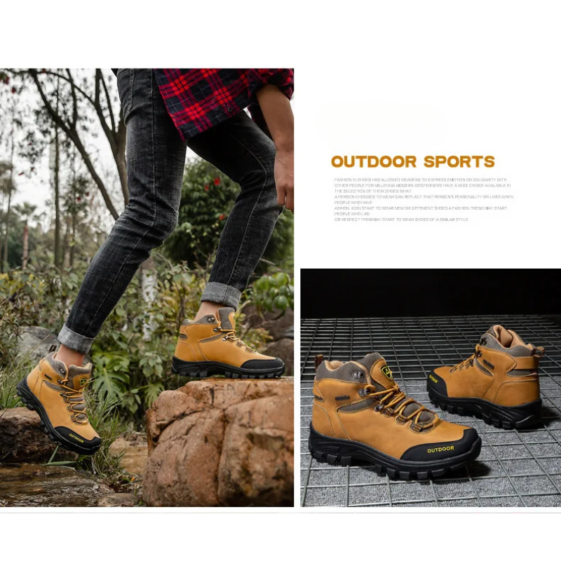 Shoes Men Waterproof Non-slip Outdoor Shoes