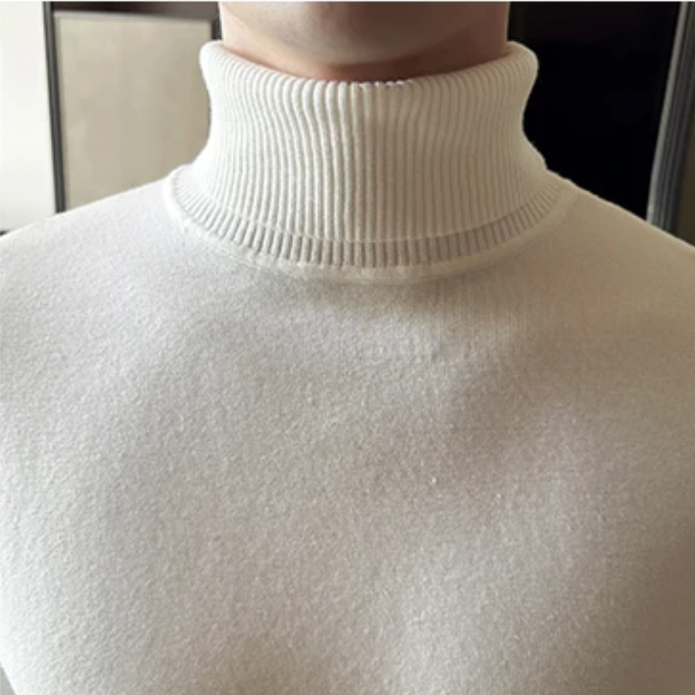 Comfortable fit Turtleneck jumper men