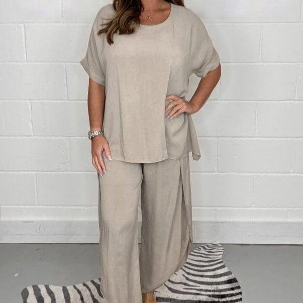 Women's - 2-Piece Set - Long-Sleeved Trousers - Comfortable & Fashionable Loungewear