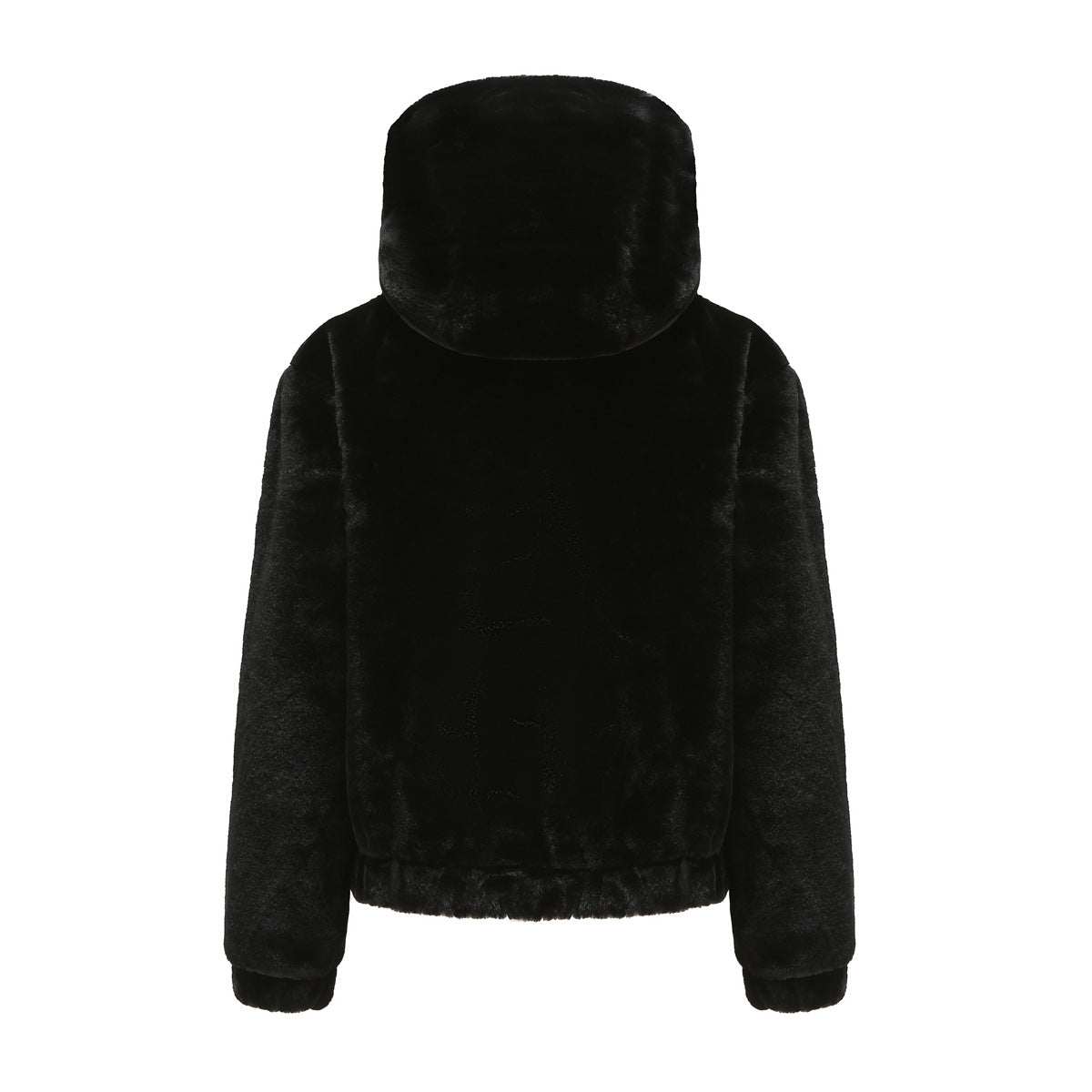 Women - Hooded Jacket - Plush Cotton - Cozy Winter Outerwear for Ultimate Comfort