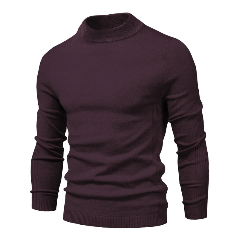 Fashionable slim fit knitted jumper