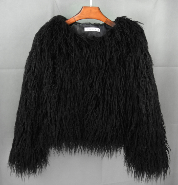 Women - Boho Faux Fur Coat - Cozy & Stylish - Perfect for Layering