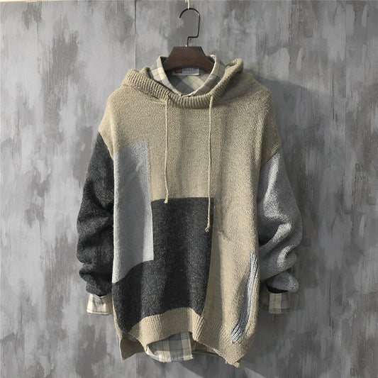 Men - Casual Hoodie - Soft Knit Fabric - Comfortable Stylish Outerwear