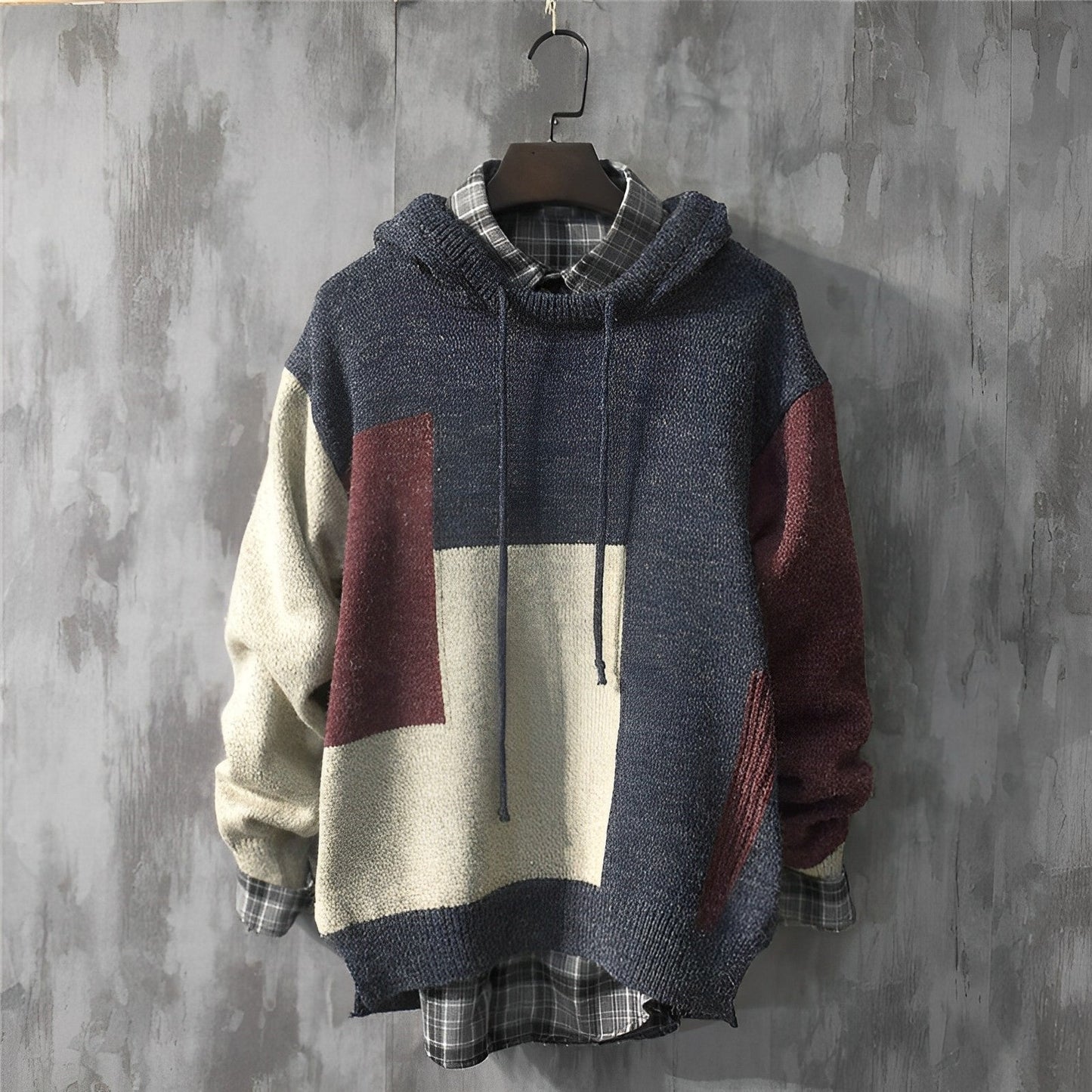 Men - Casual Hoodie - Soft Knit Fabric - Comfortable Stylish Outerwear